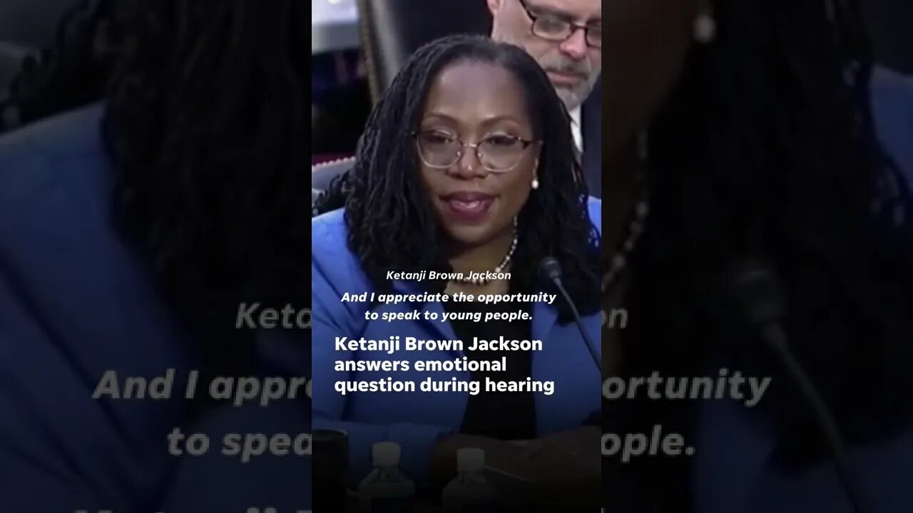 Ketanji Brown Jackson gets emotional when responding to Sen. Alex Padilla asking her how she