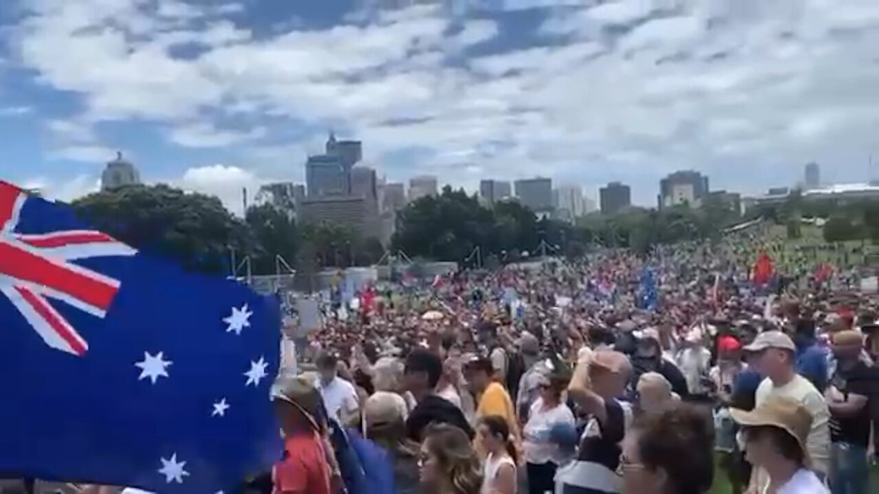 Sydney, Australia… this is absolutely epic.. this is a revolution.!