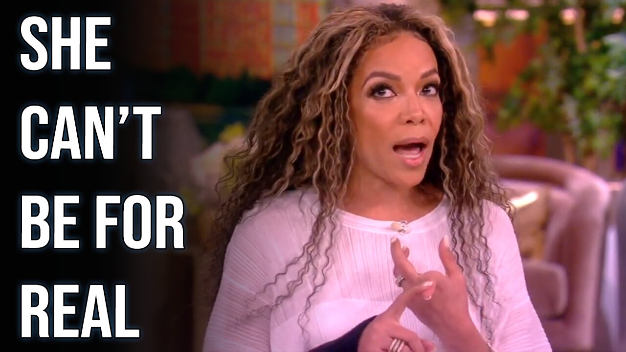 The View's Sunny Hostin claims the ECLIPSE, the EARTHQUAKE & CICADAS are PROOF climate change exists