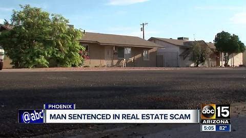 Man sentenced in Valley housing scam