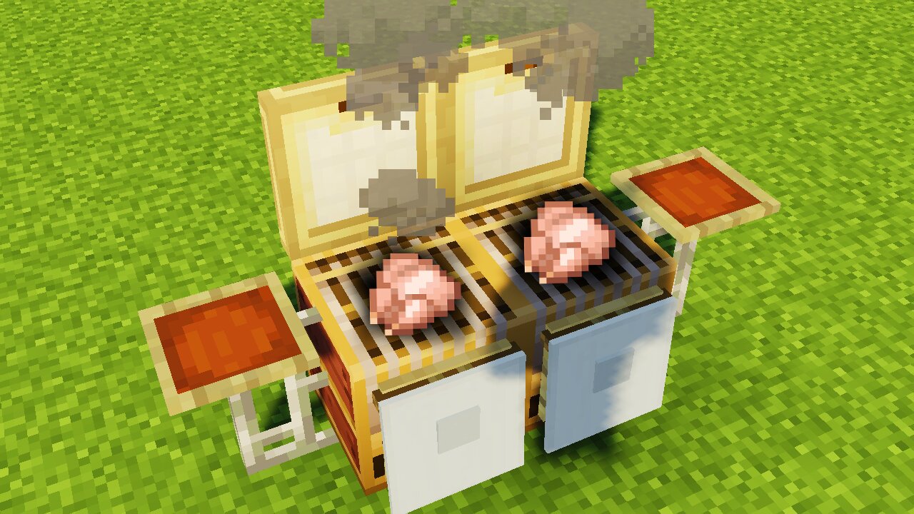 Chicken on Grill in Minecraft! 🍗