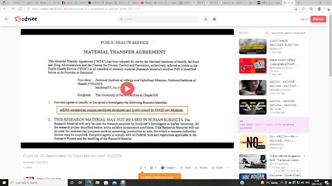 Covid 19: US Government Co-Owns the Vaccine