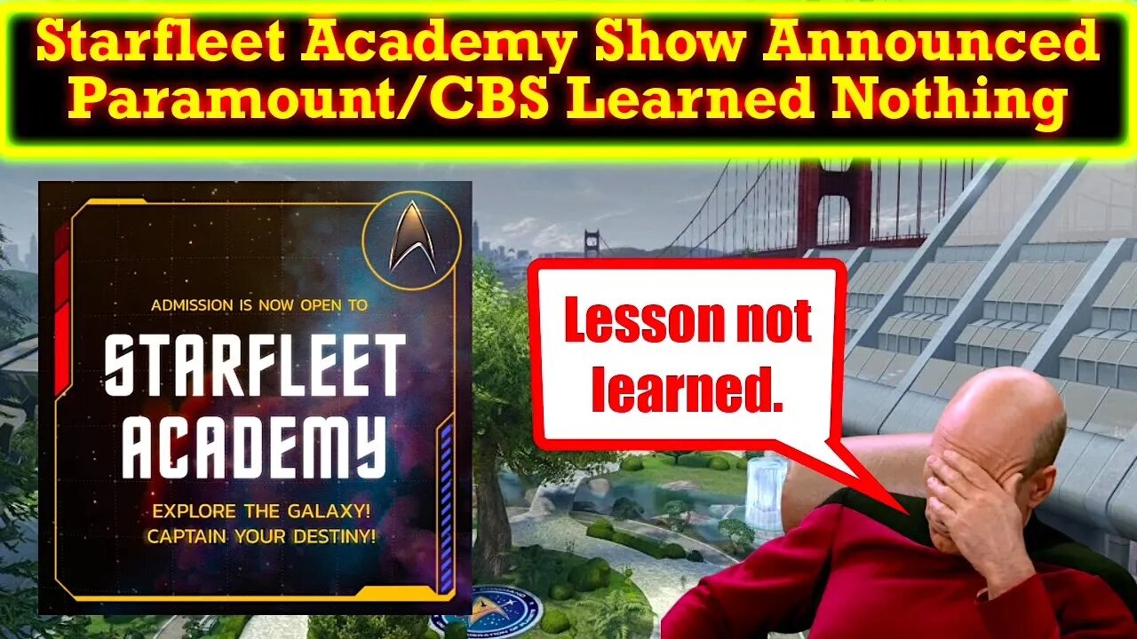 Star Trek: Starfleet Academy Show Announced! This Is Not What Real Trek Fans Asked For!