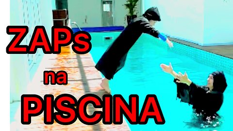 PROCURAMOS O ZAP E FIZEMOS UMA AVENTURA NA PISCINA - zap 12