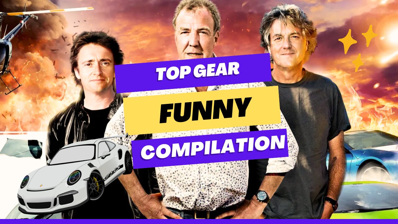 Top Gear Funny Footage Compilation 🚗