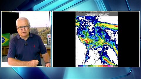 Chuvas no centro-norte podem chegar a 400 mm e volumes baixos no Sul do País