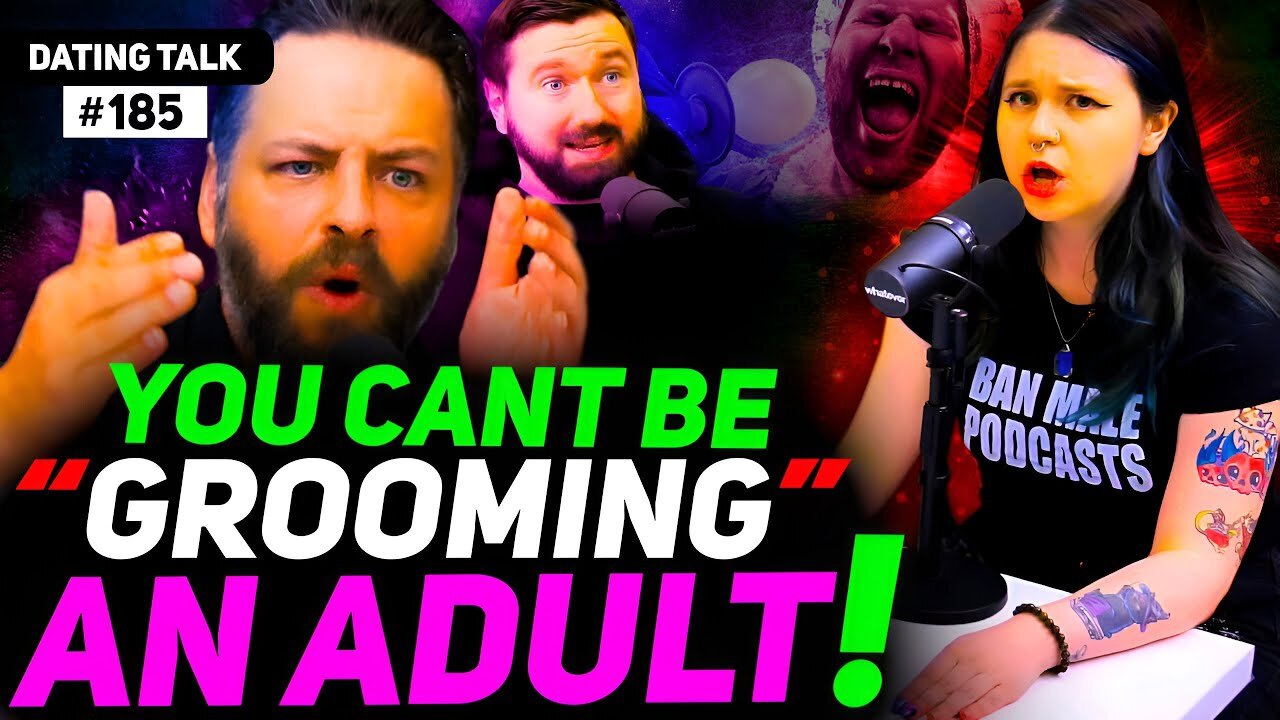 Feminist WITCH call Andrew PREDATOR for Approving 18 YO Dating OLD Men