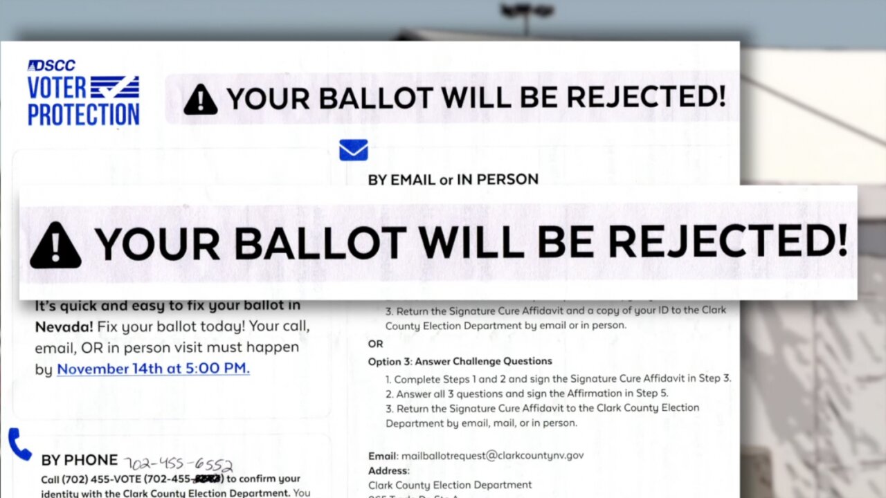 How to check if your Clark County ballot needs to be 'cured'