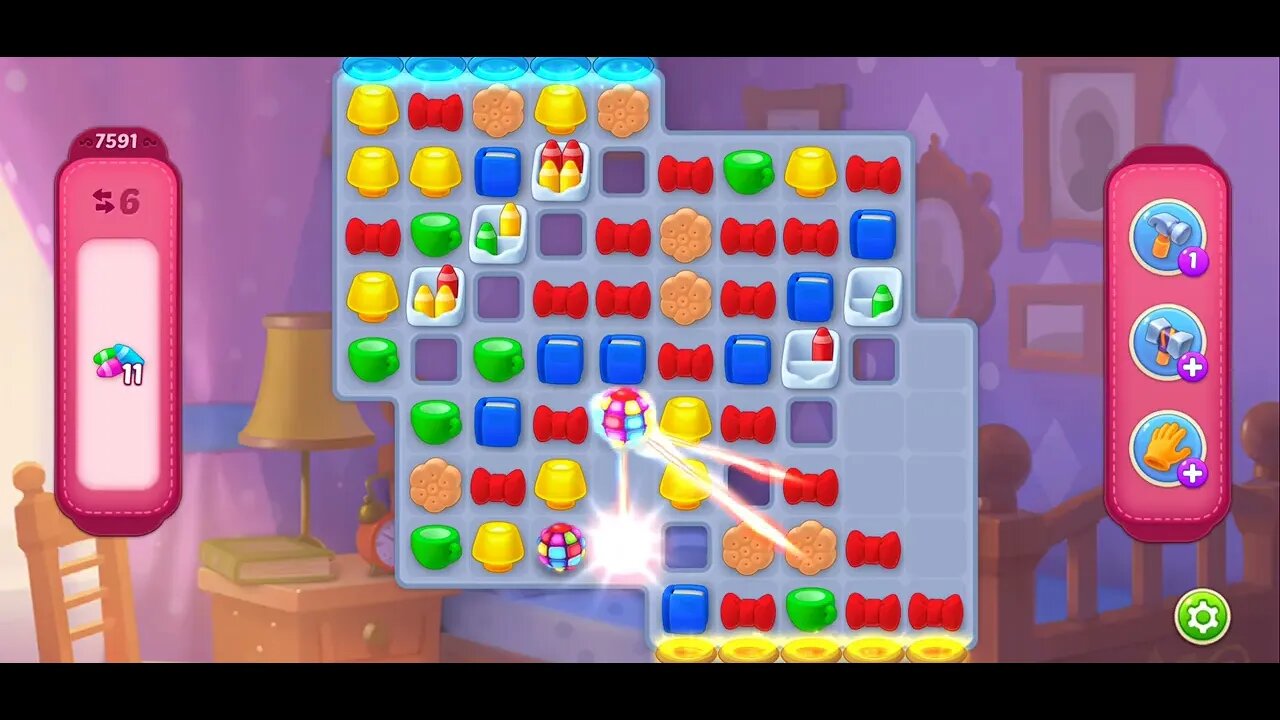 Playrix Homescapes Gameplay Walkthrough Level 7591