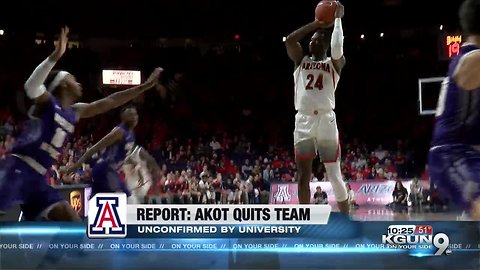 Report: Akot quits team