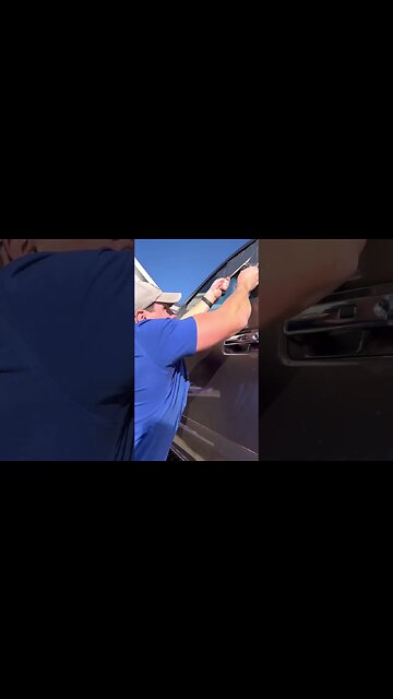 6 year old commentates while Dad tried to get keys out of locked truck