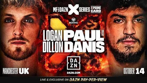 #Loganpaul face off and confrontation with Dillon Danis on #dazn boxing conference