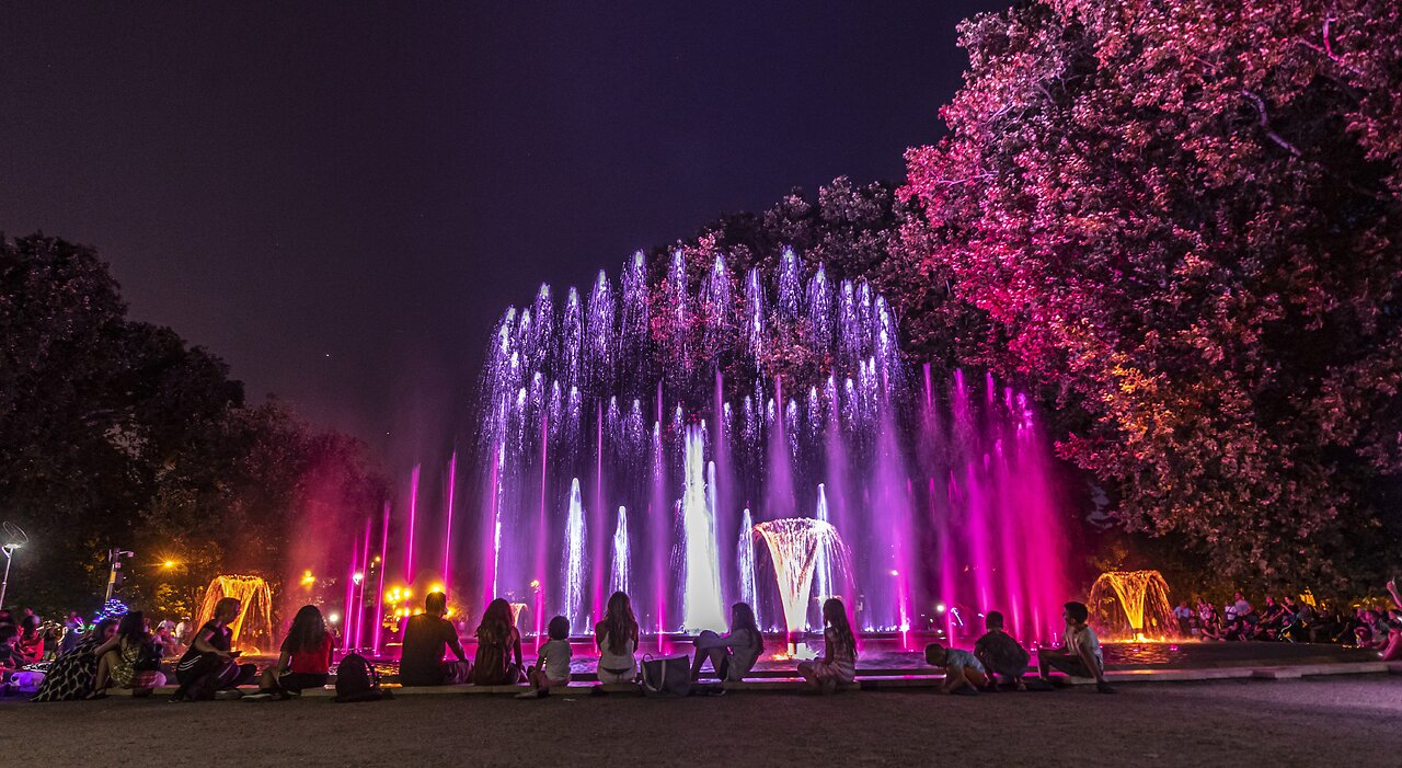 Live From Margaret Island Musical Fountain | Budapest