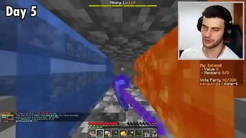 I Survived 100 Days in Minecraft SKY BLOCK… 7