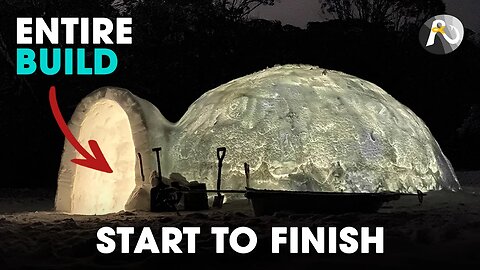 [ FULL BUILD ] We Built An IGLOO In AUSTRALIA?! 1-HOUR RAW FOOTAGE