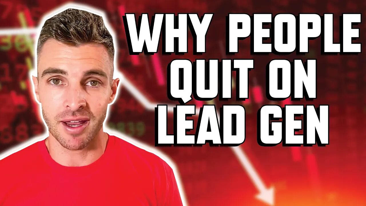 Why People Quit On Lead Generation