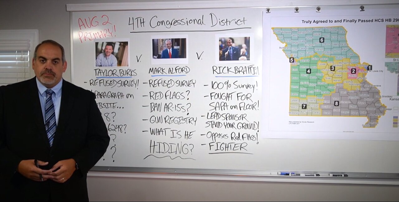 Video: Rick Brattin v Mark Alford for the 4th Congressional