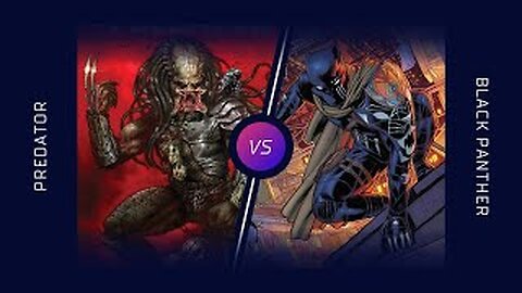 Predator Vs Black Panther