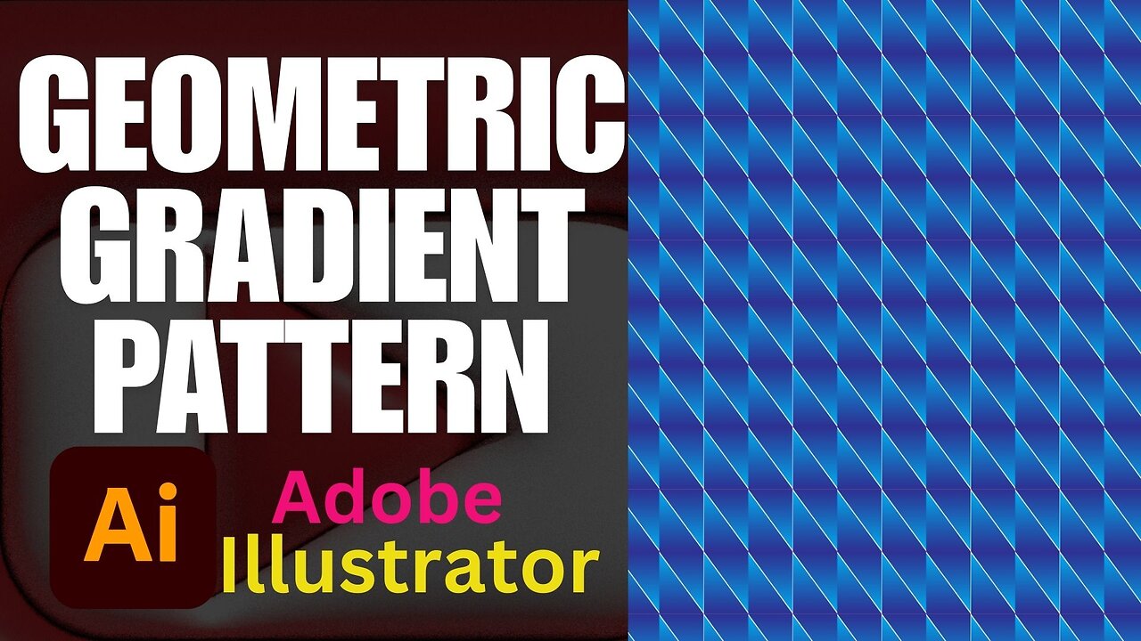 How to Create a Stunning Geometric Gradient Pattern in Adobe Illustrator