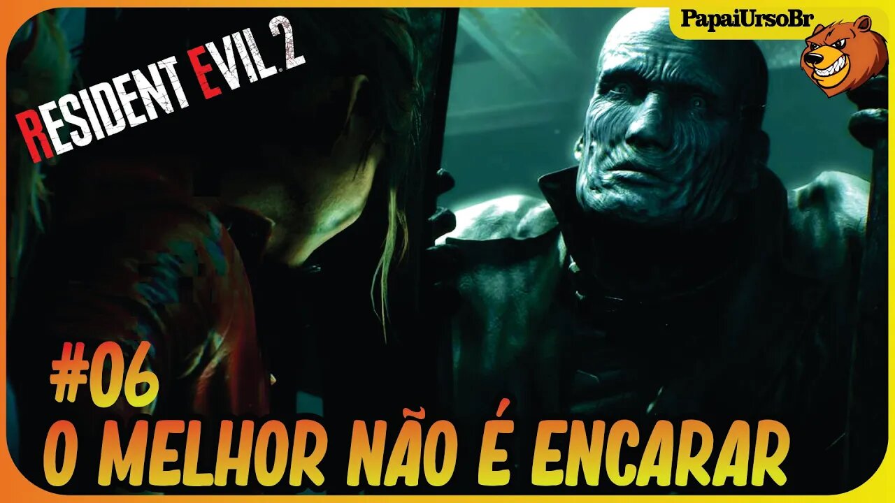 RESIDENT EVIL 2 REMAKE │ NÃO ENCAREI ESSE MONSTRO #06