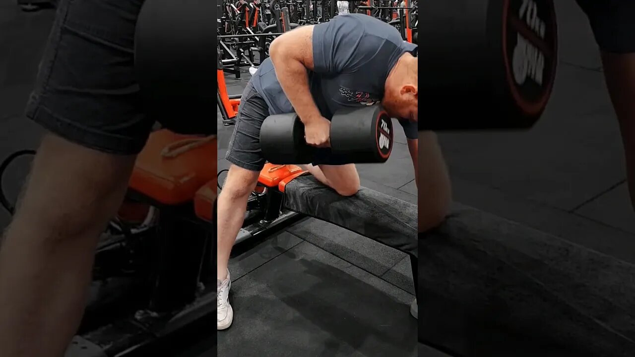 70kg Dumbell Rows