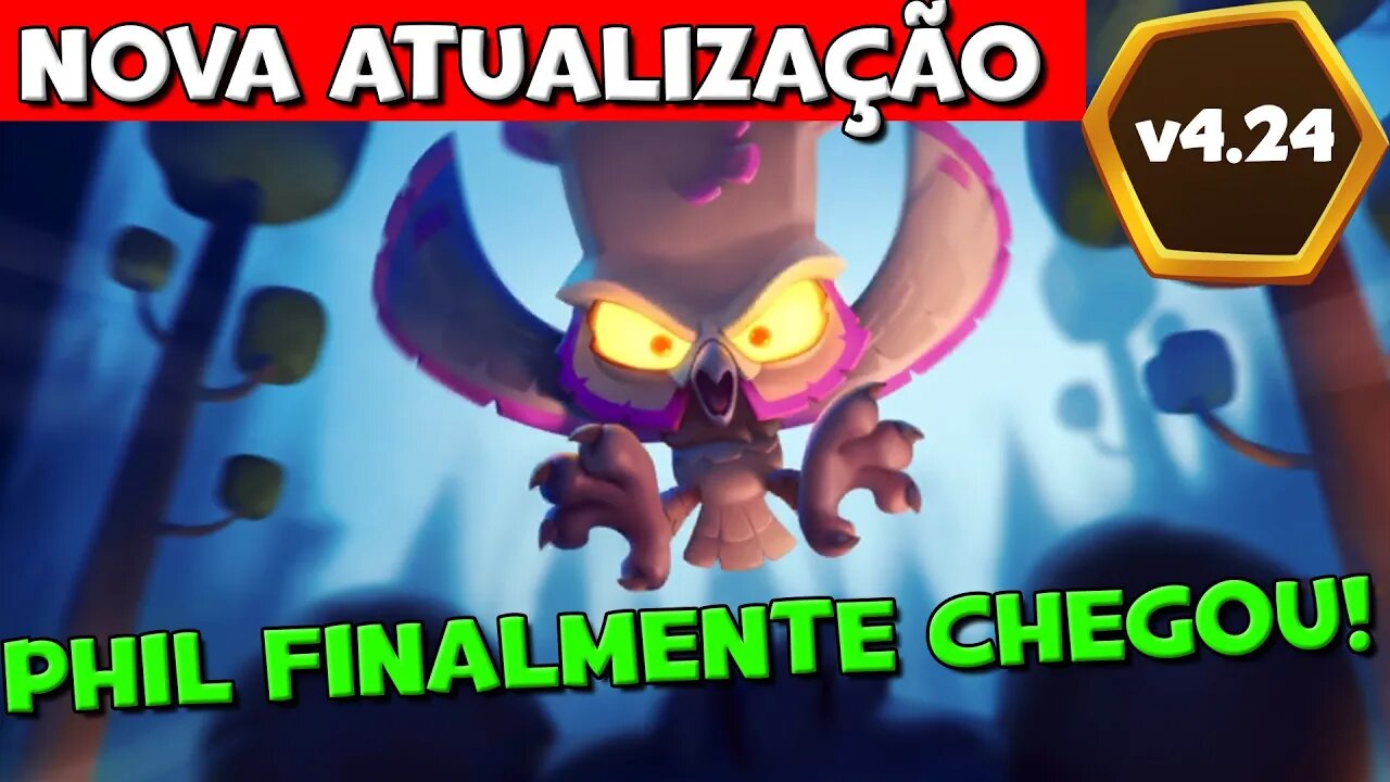 NOVA ATUALIZAÇÃO 4.24! NOVO PERSONAGEM PHIL FINALMENTE CHEGOU! ZOOBA