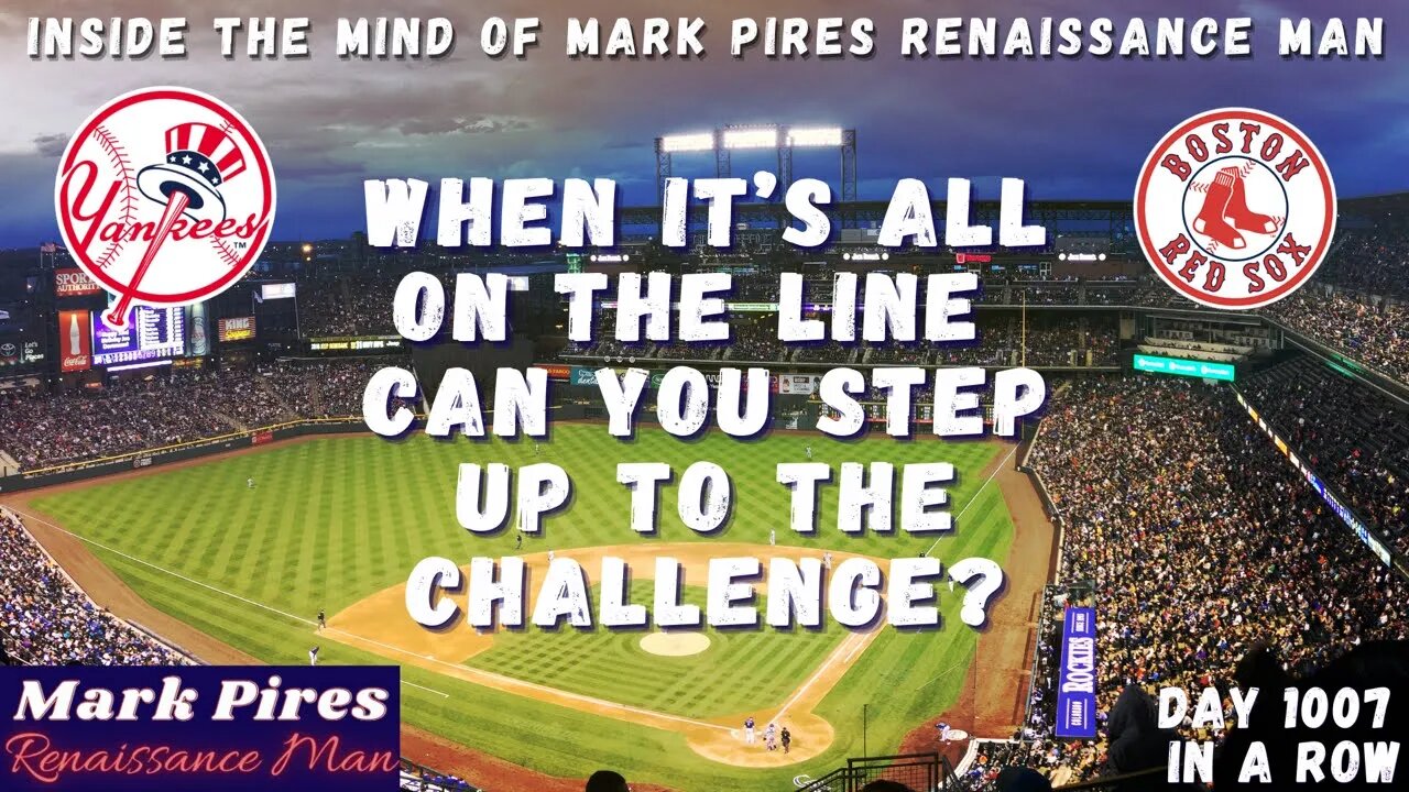 When It's All On The Line, Can You Step Up To The Challenge?