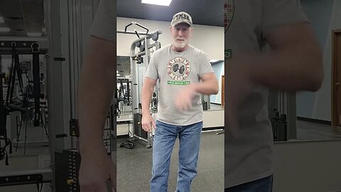 Arms at Premier Fitness 💪 in Pontiac, Crazy 🤪 old man