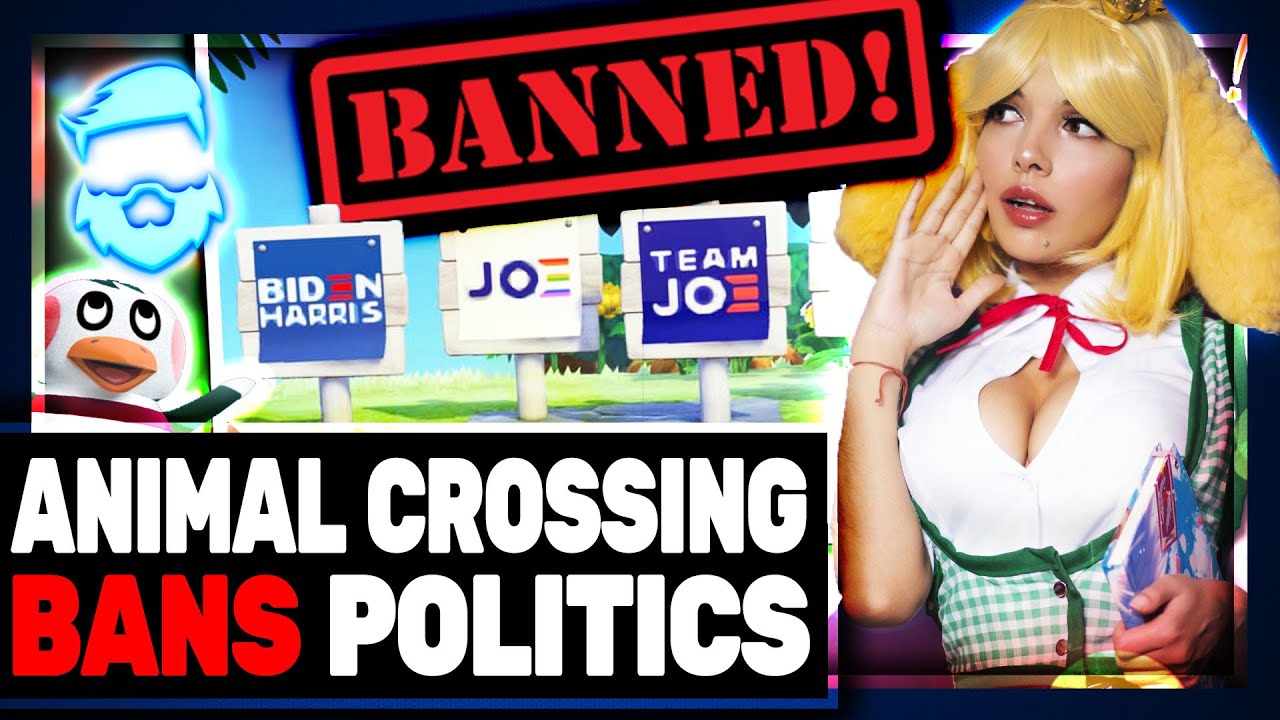 Animal Crossing BANS Joe Biden! Demands ZERO Politics In Nintendo Switch Games! Game Of The Year!