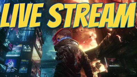 VOD CyberPunk 2077 LIVESTREAM - Nomad Ginger in Night City (Blind) Pt 10