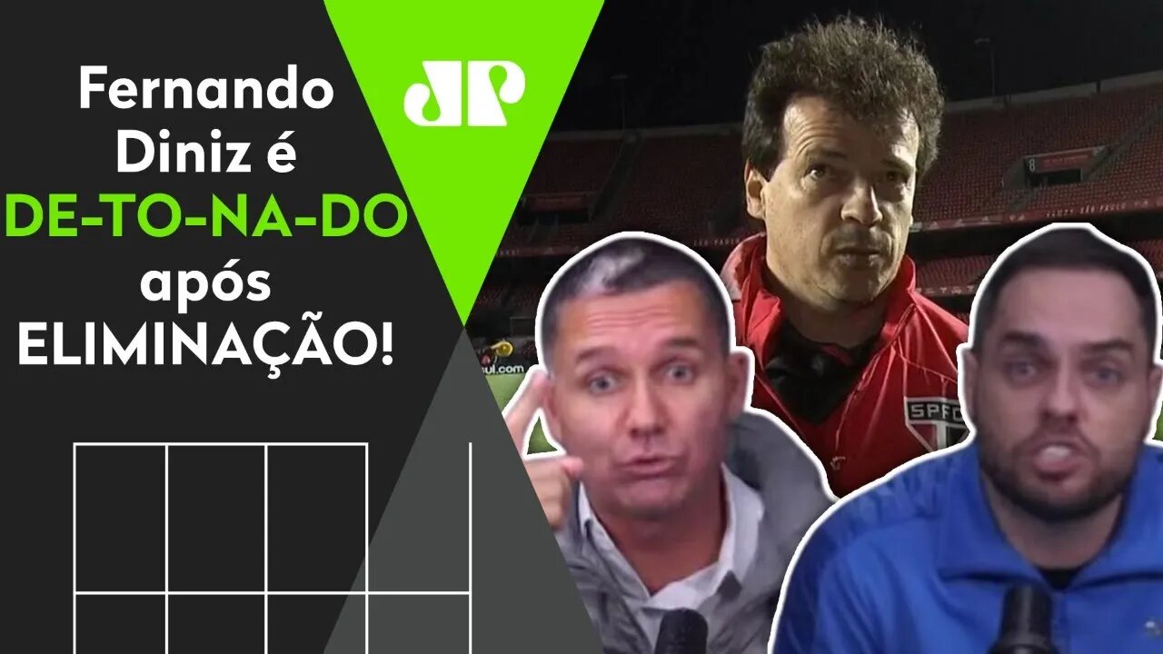 "O São Paulo NÃO É LUGAR pra ESTÁGIO!" Diniz merece RODAR após VEXAME?