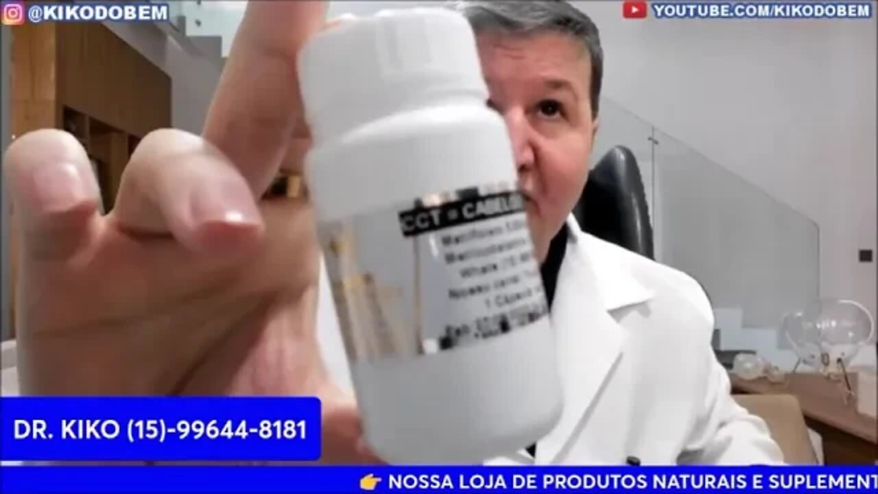 Cabelos brancos NUNCA MAIS C/ CCT Cabelo E Corpo Total 4 X 1 Cápsula Sublingual Lançamento SOROPOWER