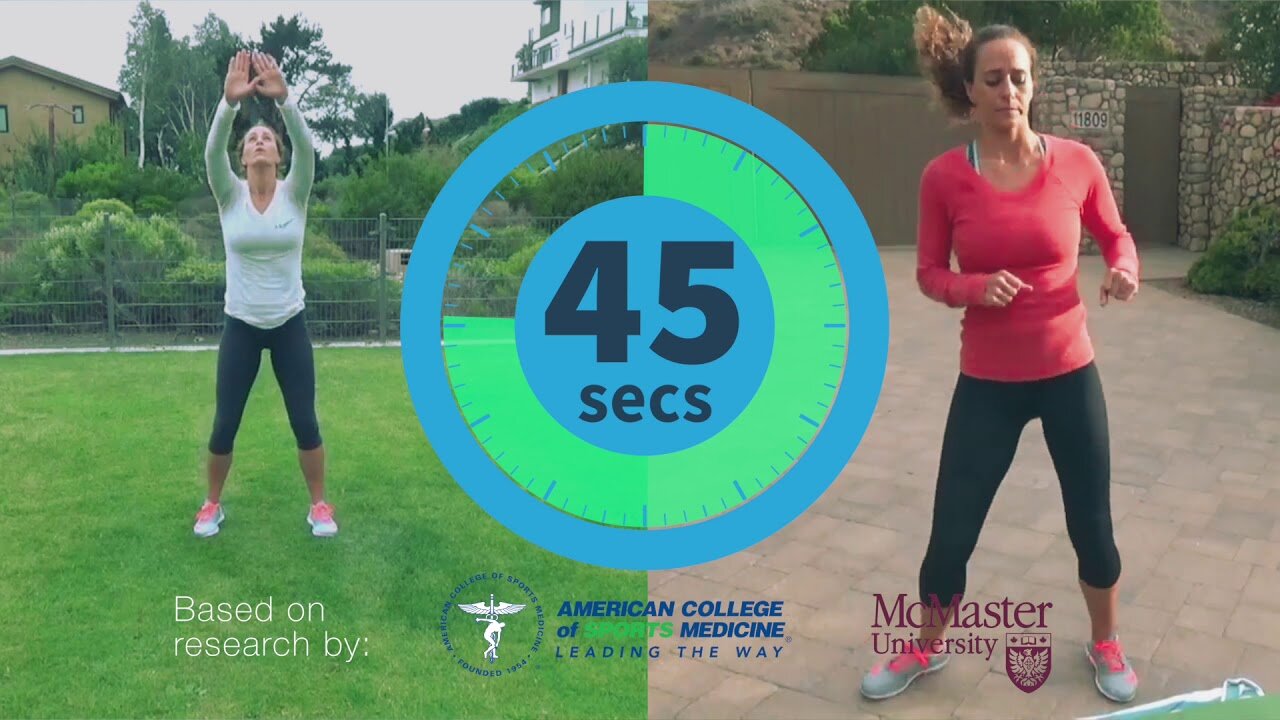 workout at home - Practice quickly at home with just one minute!