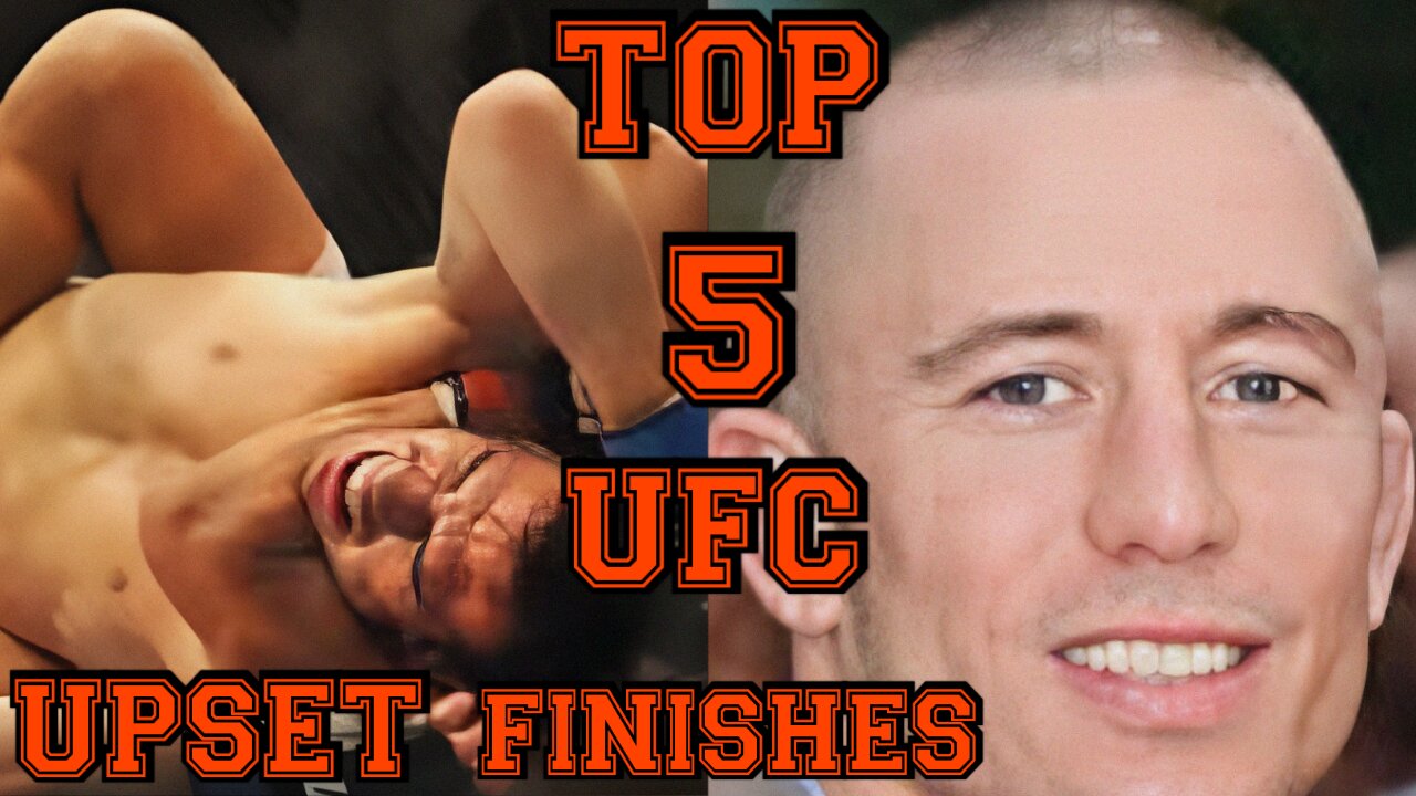 Top 5 UFC upset finishes of all time #ufc#mma