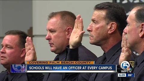 Superintendent says every Palm Beach County school will have a police officer