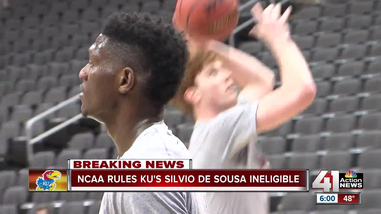 NCAA: KU's Silvio De Sousa ineligible