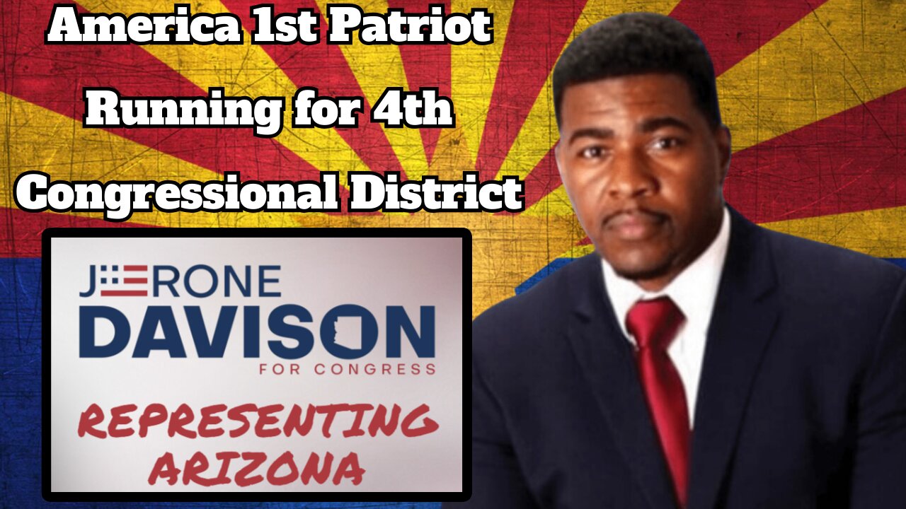 APN Interviews AZ Congressional Candidate Jerone Davison | Internet Bill of Rights