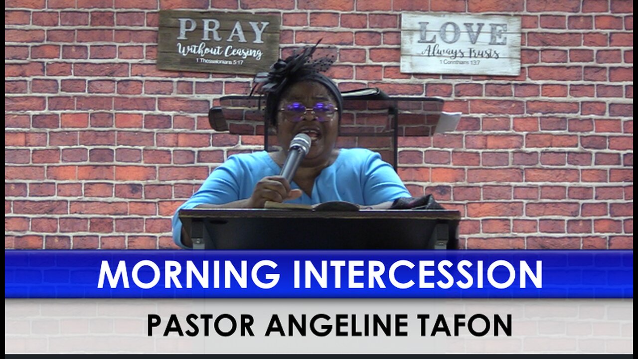 Sunday Service Intercession 08/25/24