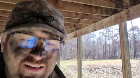 2022 November 7 A.M. Hunt vLog Landscaping for Whitetails