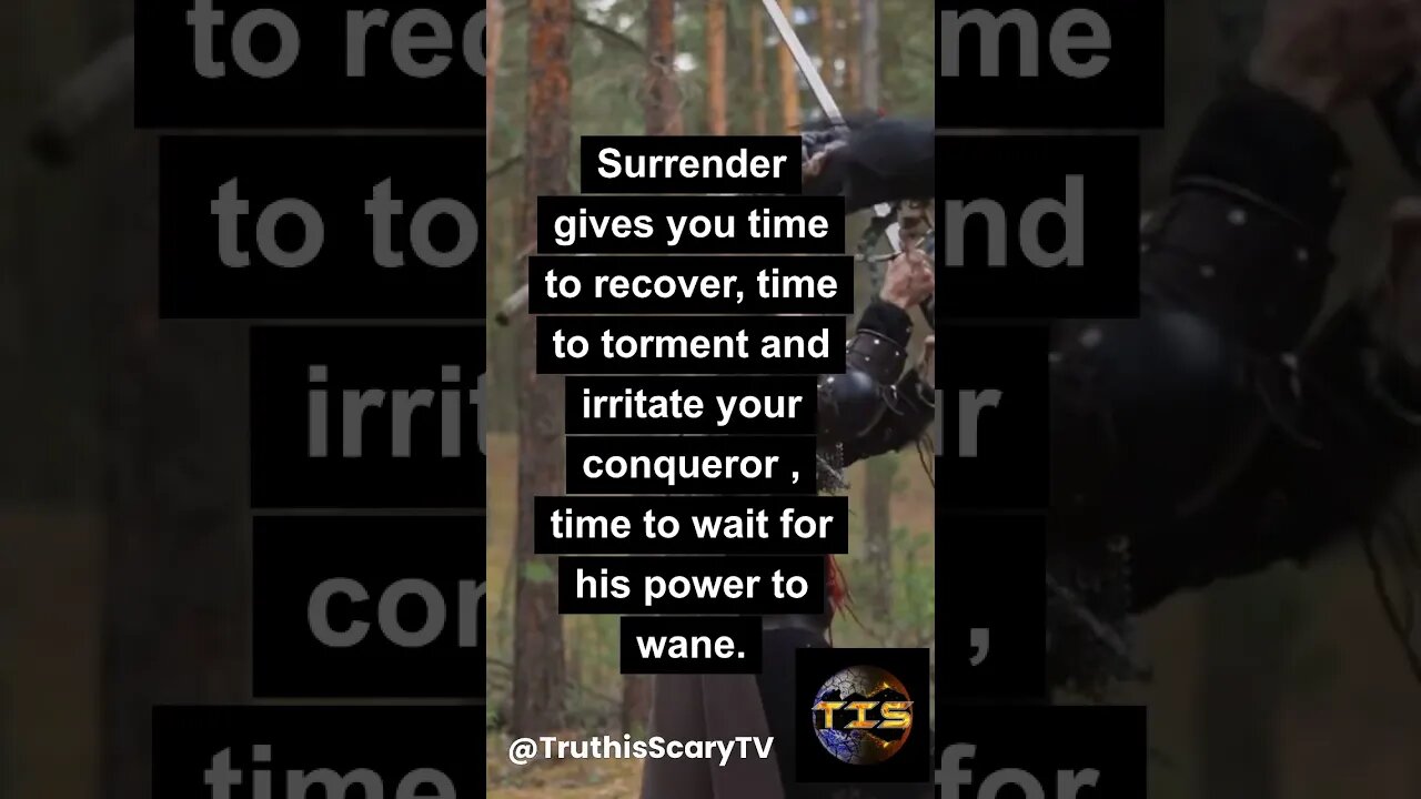 The 48 Laws of Power-Law #22- "Use The Surrender Tactic"#shorts #48lawsofpower #robertgreene