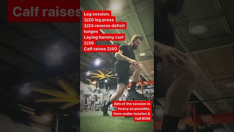 Leg session 🔥😳