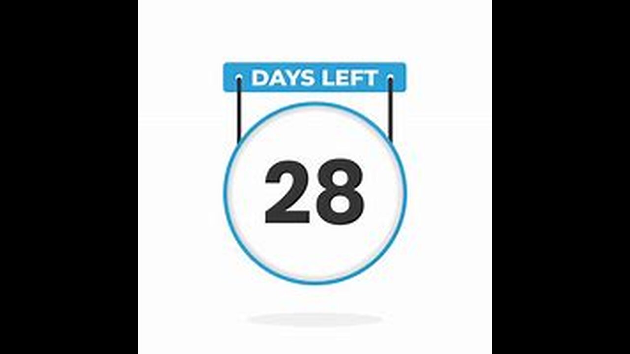 28 days to elections It's all falling apart