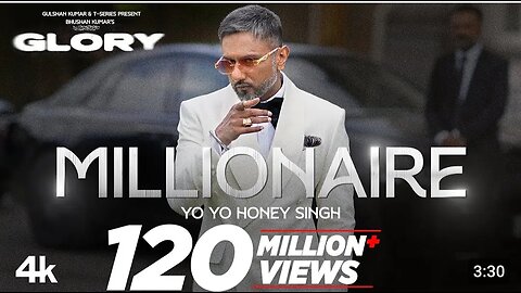 MILLIONAIRE SONG (Full Video): @YoYoHoneySingh | GLORY | BHUSHAN KUMAR