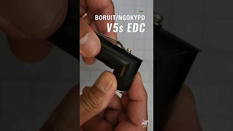 V5s dangerous EDC #flashlight #boruit #ngokpyd