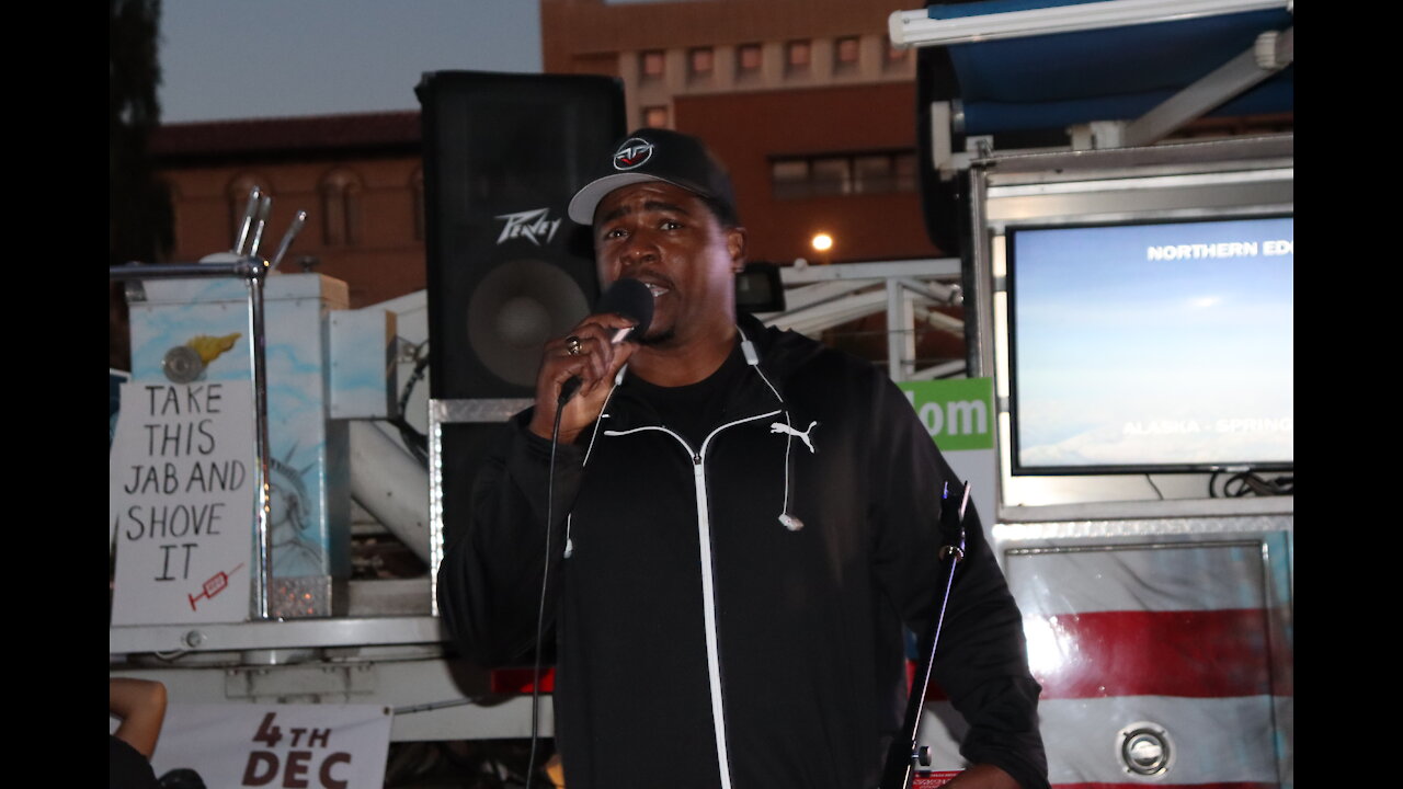 VD10-12 Medial Freedom Rally Candidate CD9 Pastor Jerone Davidson