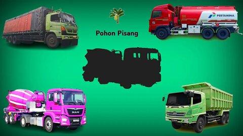 Menebak Gambar Truk Molen, Truk Tangki, Truk Tronton, Dump Truk