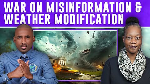 War On Misinformation, Weather Modification & Predictive Programming. Guest: Marie Dias