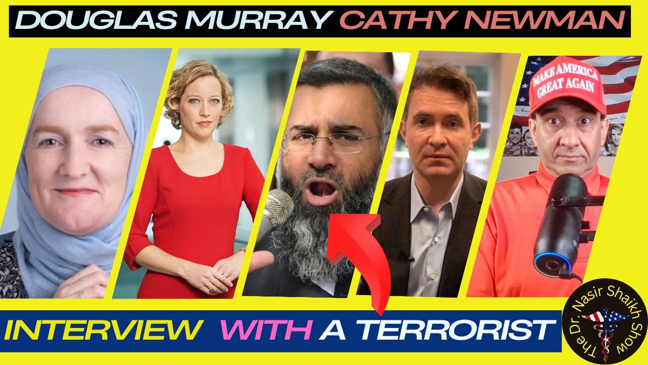 ISLAMIST TERRORIST Anjem Choudary Interviewed By Cathy Newman With Guest Douglas Murray