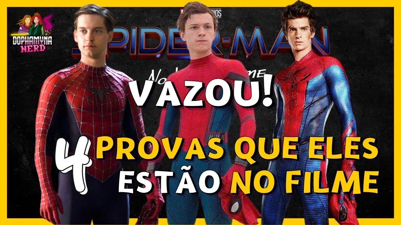 VAZOU FOTO DE SPIDER MAN 3 NO WAY HOME! ANDREW GARFIELD NO FILME! ARANHAVERSO!