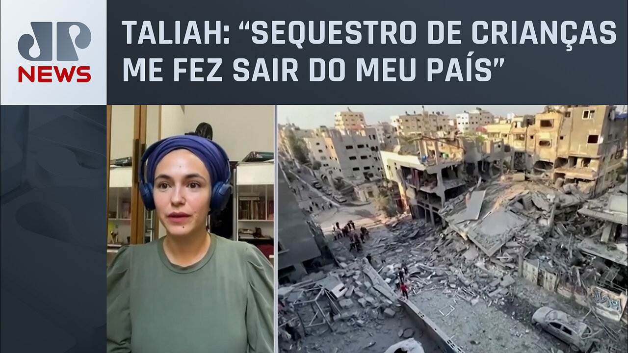 Israelense relata momentos de tensão com filhos após agravamento do conflito com Hamas